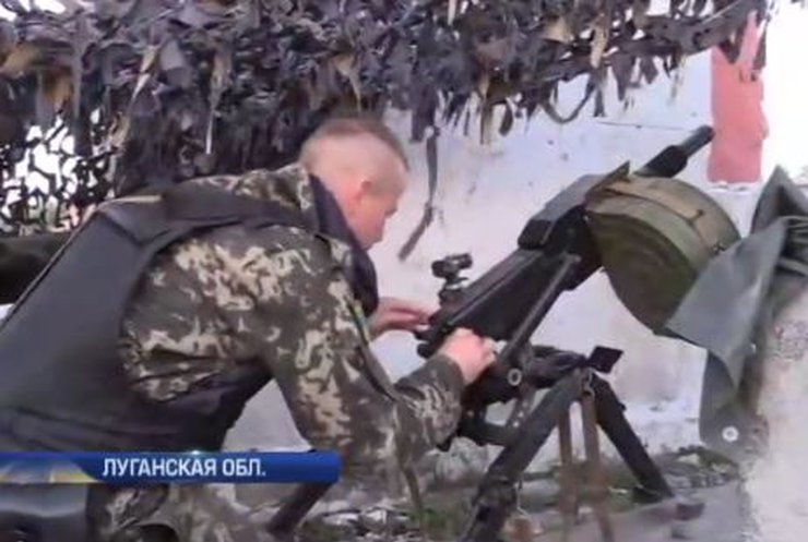 В Станице Луганской отбили атаку диверсантов