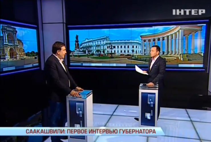 Саакашвили пообещал искоренить коррупцию в Одессе за пару недель