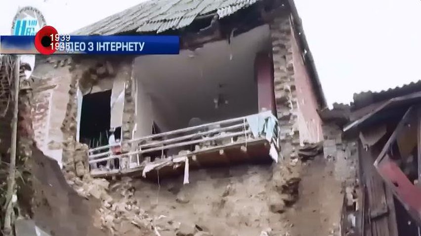 Обвал будинку у Мелітополі залишив без житла переселенців