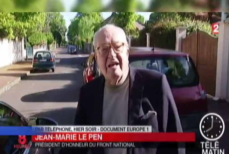 Отец Ле Пен пожелал дочери провалиться на выборах