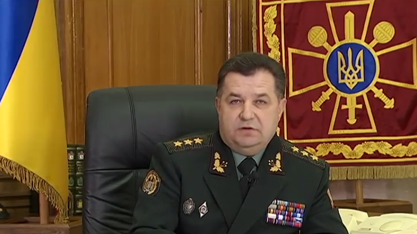 Министр обороны ожидает наступлений на Донбассе к 9 мая