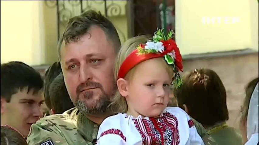 У Лаврі благословили дітей загиблих військових