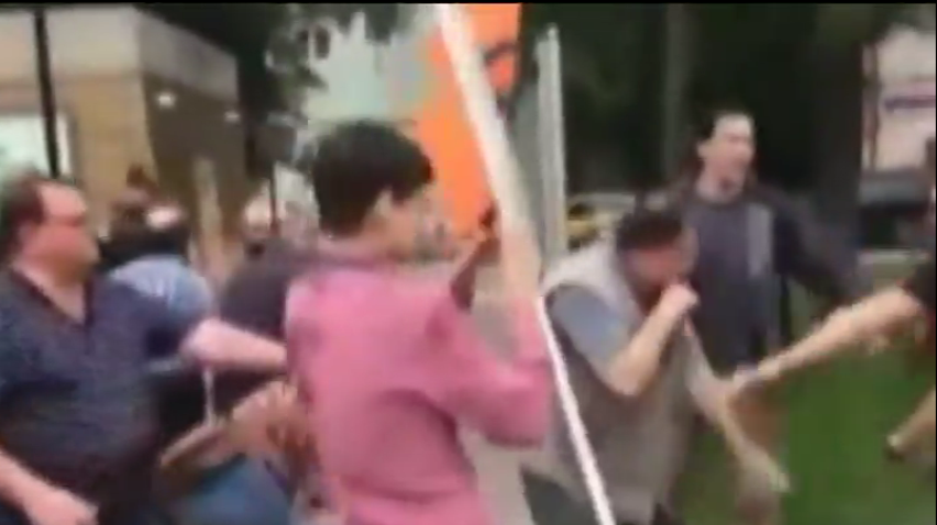 У Москві побили учасників антивоєнного мітингу