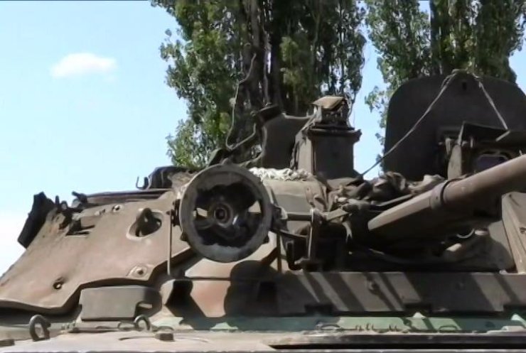 На Луганщині забороненою артилерією обстріляли Новотошківку
