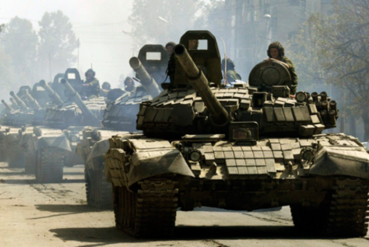 Під Донецьком військових обстрілюють танки бойовиків "Сомалі" (відео)