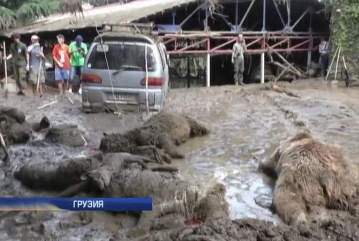 Грузии после наводнения снова угрожают ливни (видео)