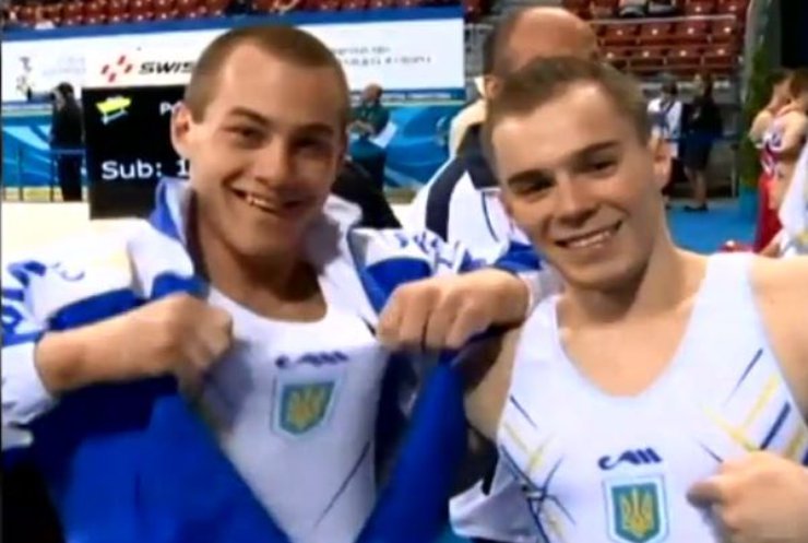Українські гімнасти в Баку вибороли 3 срібні медалі