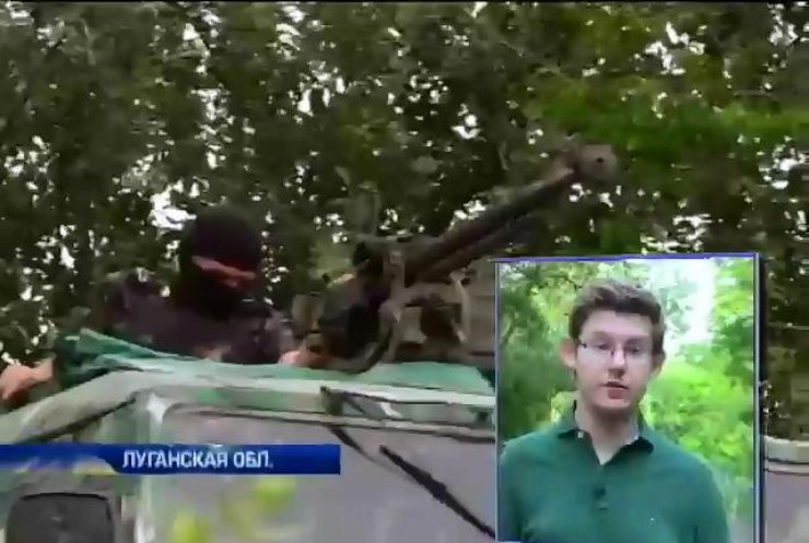 В Луганской области военные отрабатывают ближний бой 