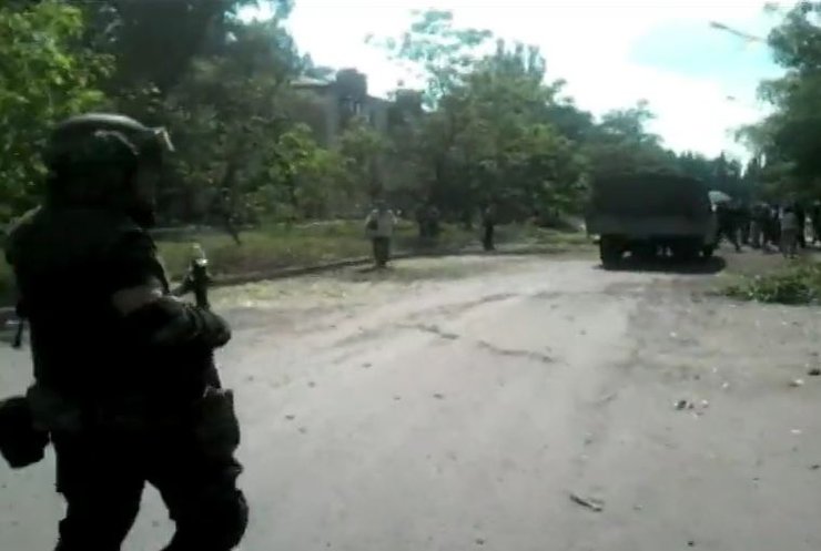 Під Донецьком військові із Росії готуються до нападу (відео)