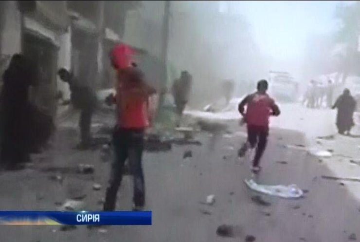 Війська Сирії розбомбили квартали з мирними мешканцями