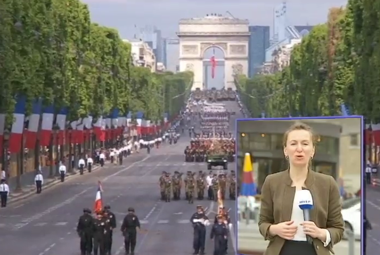 Французы на Дне взятия Бастилии недовольны гостями президента