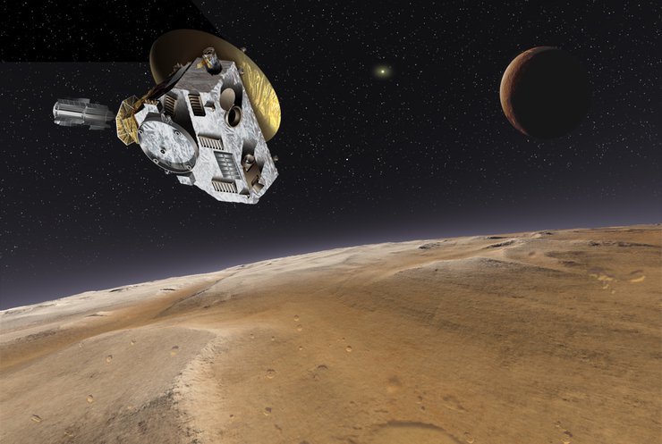 Зонд New Horizons на Плутоні побачив каньйони
