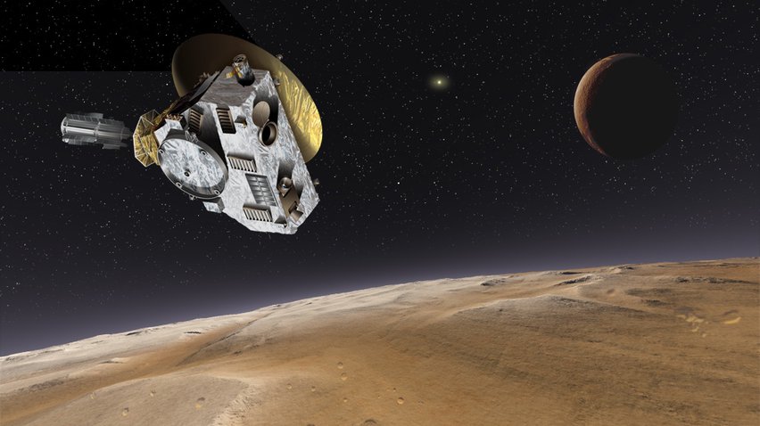 Зонд New Horizons на Плутоні побачив каньйони