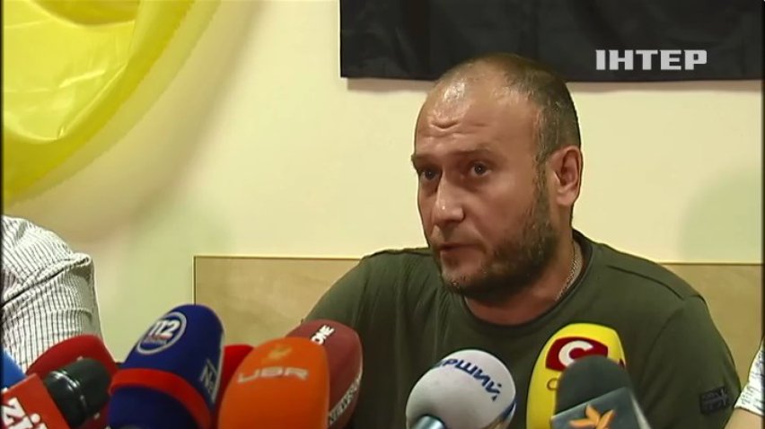 Ярош взял отвественность за события в Мукачево