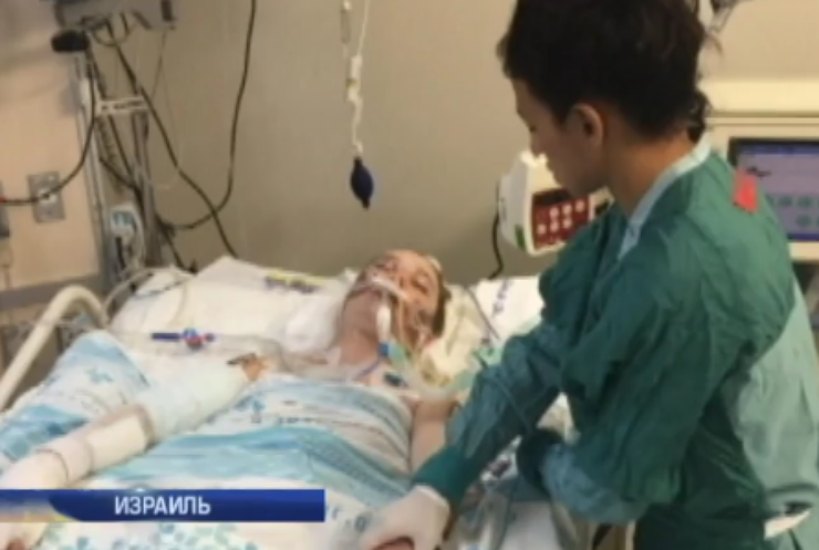 Израиль принял на лечение раненного милиционера из Львова