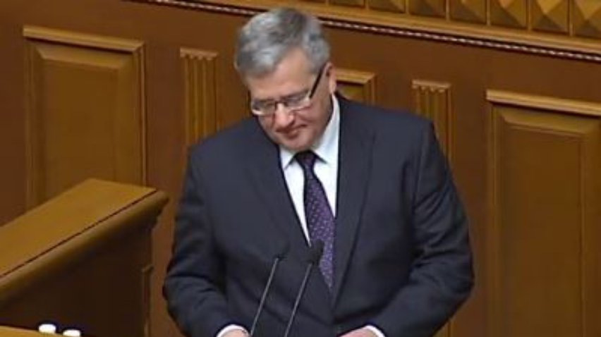 Президент Польщі отримує титул доктора університету Львова