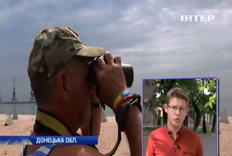 Біля Маріуполя замінували частину берега