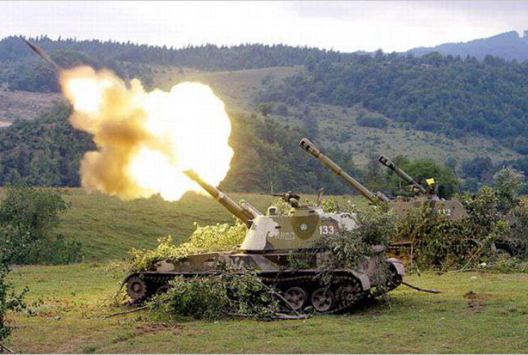 Наступление боевиков под Мариуполем остановлено огнем артиллерии
