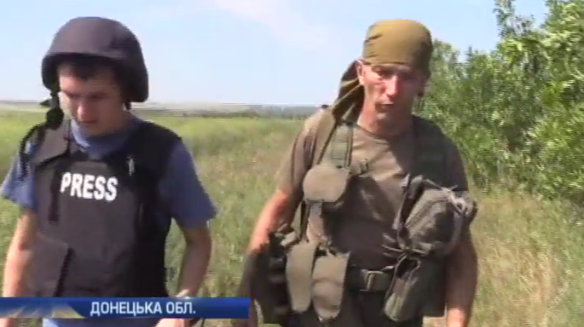 Під Горлівкою поранених бійців рятують під градом куль (відео)