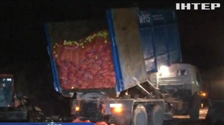 В Росії знищують продукти із Європи навіть уночі
