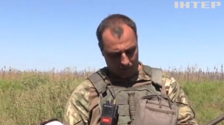 На позициях под Бутовкой нашли оружие из России