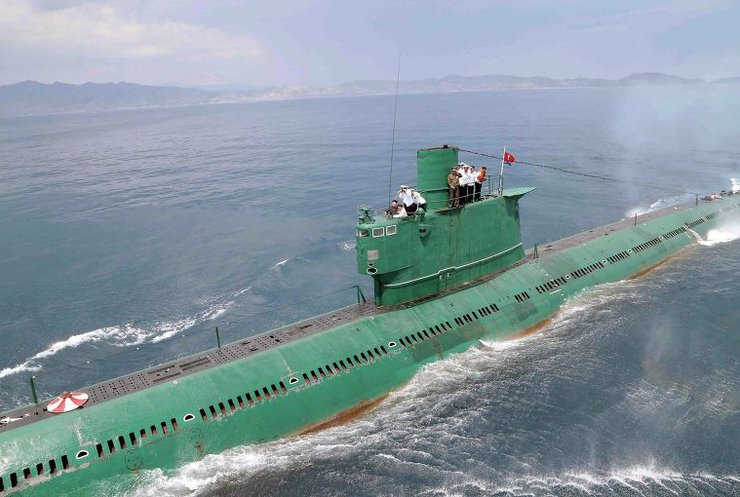 Подводные лодки Северной Кореи покинули свои базы