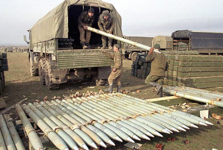 Россия прислала снаряды боевикам под Широкино