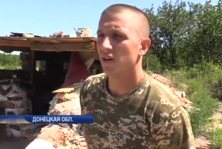 В Авдеевке боевики атакуют коксохим и частный сектор (видео)