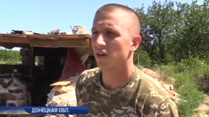 В Авдеевке боевики атакуют коксохим и частный сектор (видео)