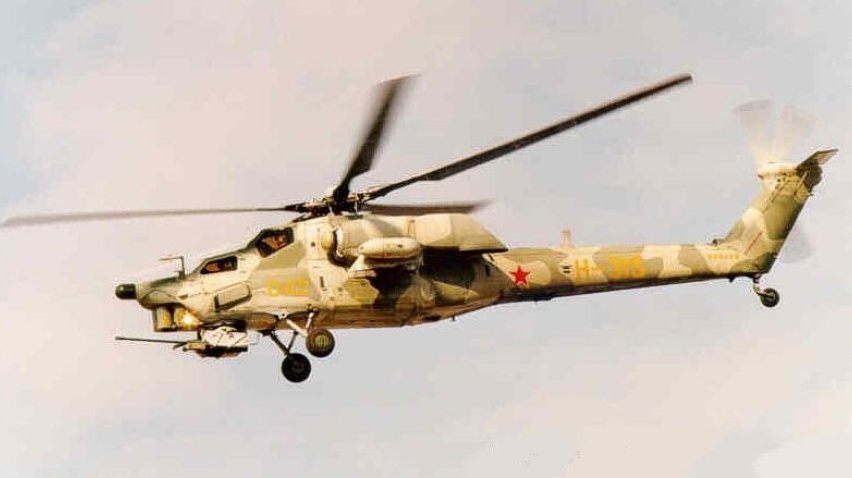 У Росії назвали причину авіакатастрофи гелікоптера МІ-28
