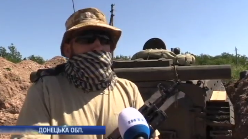 Кримський татарин захищає Авдіївку від атак бойовиків (відео)