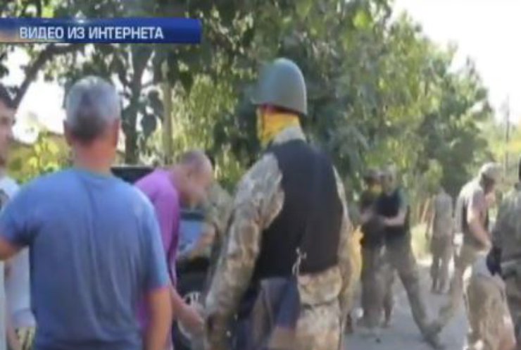 Самообороны Одессы и Майдана устроили драку