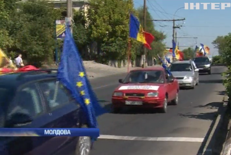 До мітингів у Молдові приєдналися автомобілісти