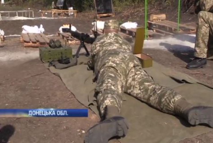 Під Донецьком випробували гібрид кулемета на снайперської гвинтівки