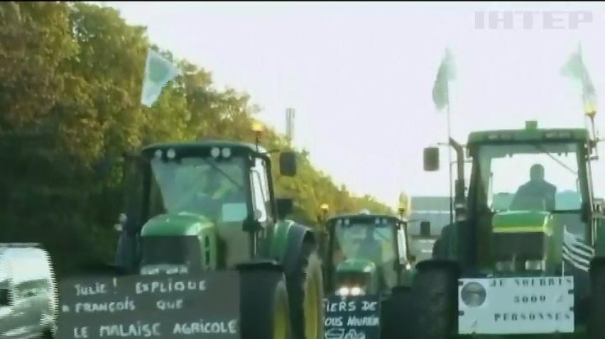 Фермери Франції їдуть на тракторах до Парижу