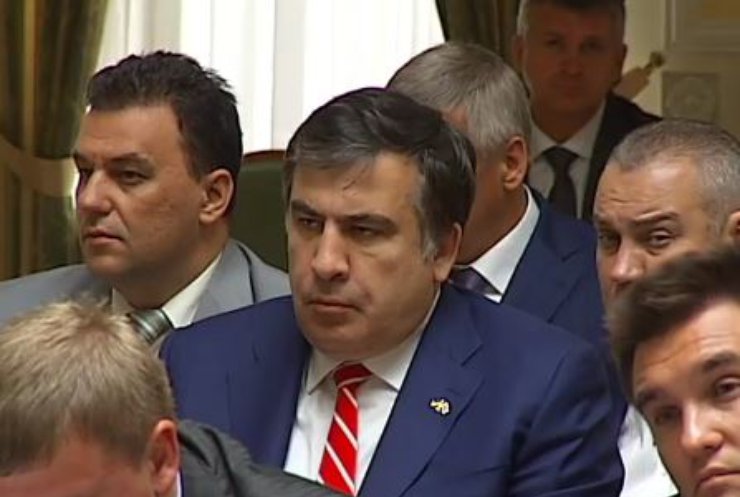 Михаил Саакашвили похвалил Кабмин за борьбу с коррупцией