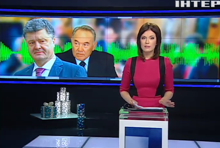 Порошенко и Назарбаев обсудили ввод миротворцев на Донбасс