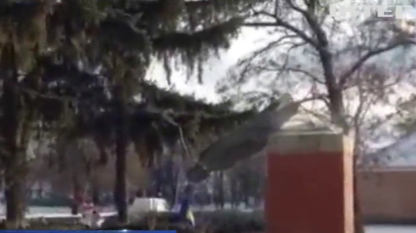 В Полтавской области снесли последний памятник Ленину