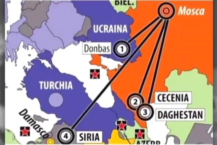 МИД Украины возмутила карта в итальянском издании "Лимес"