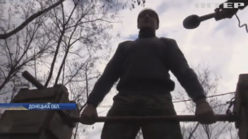 На Донбасі десантники ЗСУ активно займаються спортом 