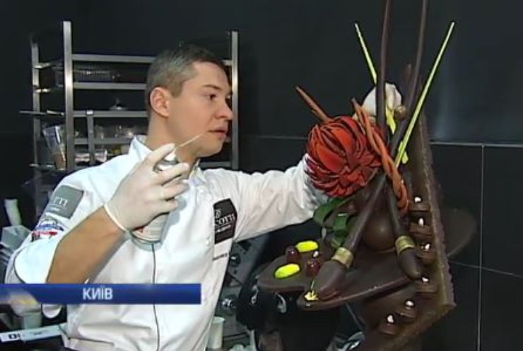 На кулінарному "Оскарі" українці створюють скульпутри із шоколаду
