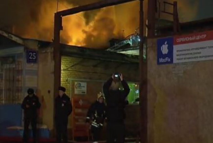 У Москві пожежу на фабриці вважають підпалом