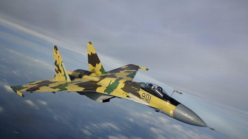 Росія випробує винищувачі Су-35С у Сирії