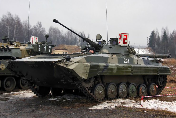 Чермалик та Старогнатівку найманці із Росії обстріляли із БМП