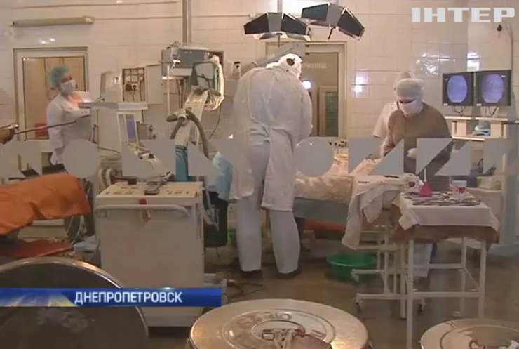 В Днепропетровске врачи вытащили пулю из спинного мозга солдата