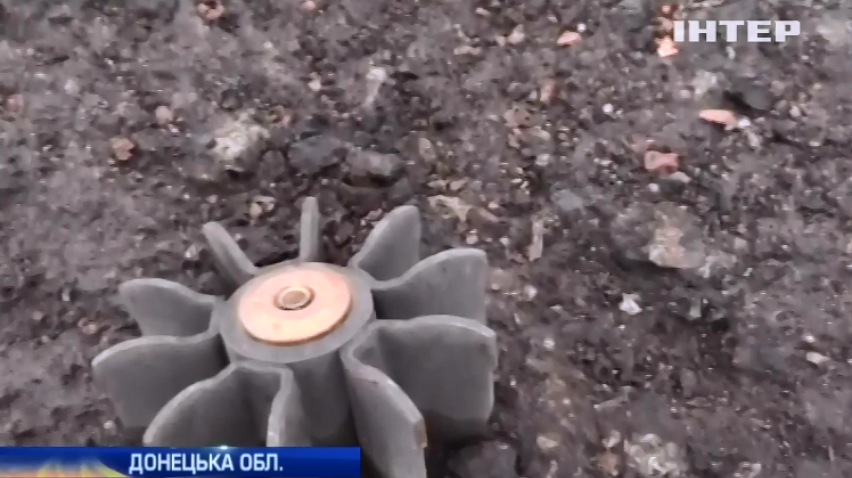 На Донбасі ворог використовує заборонені протипіхотні міни