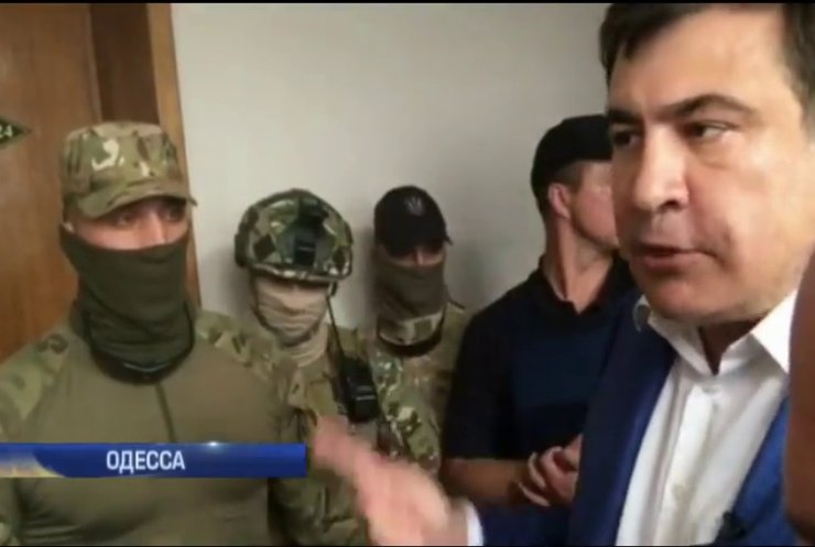 Обыски в Одесской обладминистрации разгневали Михаила Саакашвили 