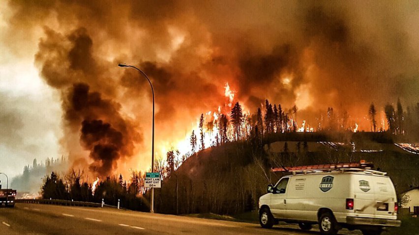Канаду охопили лісові пожежі