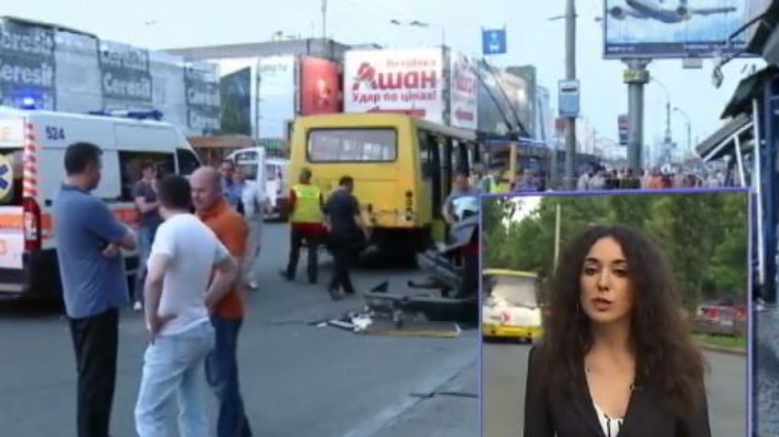 В Киеве виновнику аварии на остановке грозит до 8 лет тюрьмы