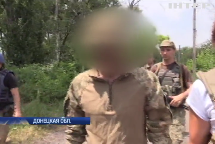 В Донецке "Черный беркут" охотится на технику военных Украины
